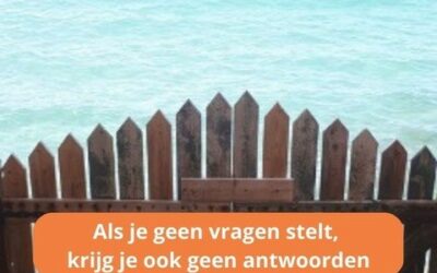 Hoe vragen stellen bijdraagt aan het verstevigen van leiderschap