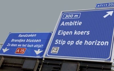Verder komen door op tijd de snelweg te verlaten